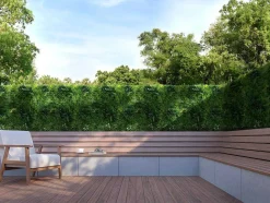 Vente-unique Plantenwand-Plantenwand Newry - Set Van 1 M - Groen