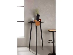 Vente-unique Barmeubel-Plaza Bartafel Zwart.