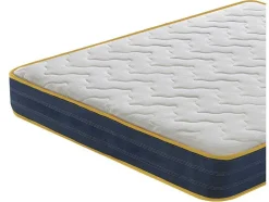 I Love Sleep Veren Matras-Pocketveringmatras En Traagschuim Met 9 Gedifferentieerde Zones - 23 Cm Hoog - Anatomisch 140X200 Cm