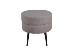 Venture Home Poef-Pot Poef O40Cm Beige.
