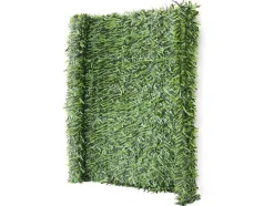 Vente-unique Afscherming En Omheining-Privacyscherm Balkon N77 Ii Blad, 500X100Cm Licht Spar