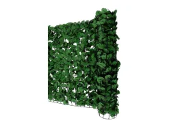 Vente-unique Afscherming En Omheining-Privacyscherm Balkon N77 Ii Blad, 500X150Cm Donker Blad
