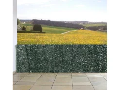 Vente-unique Afscherming En Omheining-Privacyscherm Balkon N77 Ii Blad, 300X150Cm Dark Fir