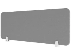 Workēa Kantoormeubilair-Professioneel Bureau Voor 1 Persoon - Wit - L160 Cm - Met Afscheiding - Downtown