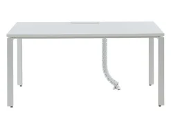 Workēa Bureaumeubel-Professioneel Bureau Voor 1 Persoon - Wit - L120 Cm - Downtown