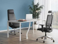 Workēa Bureaumeubel-Professioneel Bureau Voor 1 Persoon - Wit - L160 Cm - Downtown