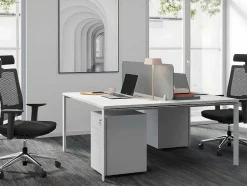 Workēa Bureaustoel-Professionele Ergonomische Bureaustoel - Met Hoofdsteun - Stof - Zwart - Wallstreet