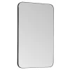 OZAIA Accessoires & Spiegels-Rechthoekige Badkamerspiegel Zwart Contour - 50X80 Cm - Demetria