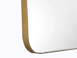 OZAIA Accessoires & Spiegels-Rechthoekige Badkamerspiegel Met Gouden Contour - 50 X 80 Cm - Demetria