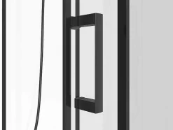 Shower & Design Douchecabine-Rechthoekige Douchecabine Met Massagestralen Plaatsingsrichting Naar Keuze L120 X B80 X H215 Cm Sulipa