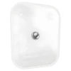 Shower & Design Wastafel-Rechthoekige Staande Wastafel Van Solid Surface - Wit - Tilicho