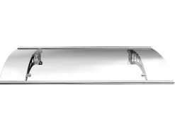Vente-unique Luifel En Afdak-Rechts Afdak Neona Van Aluminium - 120 X 90 X 15 Cm