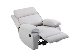 Vente-unique Relaxfauteuil-Relaxfauteuil Van Beige Stof Lana