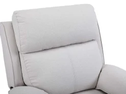 Vente-unique Relaxfauteuil-Relaxfauteuil Van Beige Stof Lana