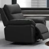 Vente-unique Relaxfauteuil-Relaxfauteuil Van Buffelleer Pakita - Zwart