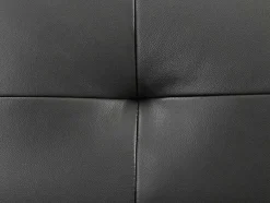 Vente-unique Relaxfauteuil-Relaxfauteuil Van Grijs Leer Vineta