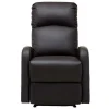 Vente-unique Relaxfauteuil-Relaxfauteuil Van Kunstleer Isao - Bruin