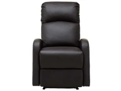 Vente-unique Relaxfauteuil-Relaxfauteuil Van Kunstleer Isao - Bruin