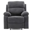 Vente-unique Relaxfauteuil-Relaxfauteuil Van Stof Tolzano - Antraciet