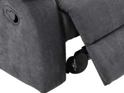 Vente-unique Relaxfauteuil-Relaxfauteuil Van Stof Tolzano - Antraciet