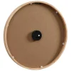 OZAIA Wandklok-Rieten Wandklok - D60 Cm - Mdf En Hout - Naturel - Fietra