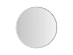 OZAIA Accessoires & Spiegels-Ronde Badkamerspiegel Met Led-Verlichting Daniela - L60 X H 60 Cm