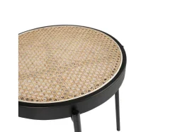 Angel Cerda Bijzettafel-Ronde Rotan Hoektafel 2109