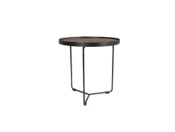 Angel Cerda Bijzettafel-Ronde Walnoten Hoektafel 2028