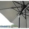 Vente-unique Parasol-Sabal Parasol Met Kantelfunctie En Led-Verlichting Grijs.