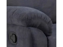 Vente-unique Aanbiedingen: Zitbank & Fauteuil-Sabel Bank 3 Persoons Relaxfauteuil Grijs.