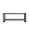 EPIKASA Salontafel-Salontafel Carmela, Walnoten, 102X45X40 Cm,