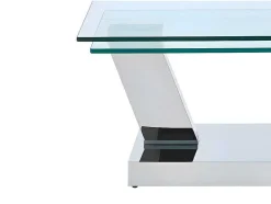 Maison Céphy Salontafel-Salontafel Met Draaiblad Oyrus - Gehard Glas & Metaal