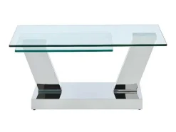 Maison Céphy Salontafel-Salontafel Met Draaiblad Oyrus - Gehard Glas & Metaal