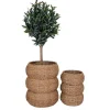 House Nordic Opbergaccessoire-Sarbas Mand O25/35Cm Set Van 2 Naturel.
