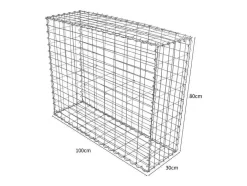 Monstershop Afscherming En Omheining-Schanskorf Muur - Set: 2 - Afmetingen: 100X60X30 Cm