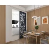 Vente-unique Scheidingswand-Scheidingswand Gegalvaniseerd Staal L88 X H245 Cm Antraciet - Verstelbare Hoogte - Jaora