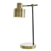OZAIA Lamp-Schemerlamp Met Vintage-Stijl Anticaire - Ijzer - 26 X 15 X 45 Cm - Goudkleurig