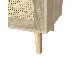 ModernLuxe Schoenenkast-Schoenenkast - Met Bankje En Vakken - Licht Naturel