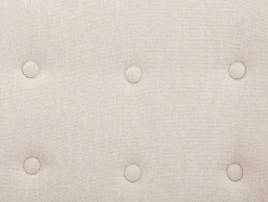 Vente-unique Fauteuil Stof-Schommelstoel Van Beige Gechineerde Stof Elmina Ii