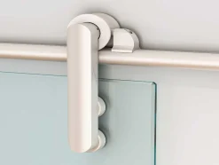 Vente-unique Schuifdeur-Schuifdeur Cleaver - H205 X L73Cm - Gehard Glas