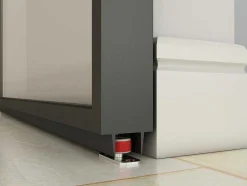 Vente-unique Schuifdeur-Schuifdeur Linci - H205Cm X L83Cm - Gehard Glas
