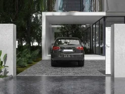EXPERTLAND Hekjes & Poorten-Schuifpoort Aluminium L374 X H180 Cm Wit - Nazario