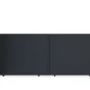 EXPERTLAND Hekjes & Poorten-Schuifpoort Van Antraciet Opengewerkt Aluminium - L416 X 165 Cm - Nazario