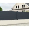 EXPERTLAND Afscherming En Omheining-Schutting L189 X H78 Cm In Antraciet Aluminium - Otavio