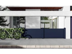 EXPERTLAND Afscherming En Omheining-Schutting L189 X H78 Cm In Antraciet Aluminium - Otavio