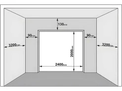 Somfy Garagedeur-Sectionale Garagedeur Met Glad Effect En Centrale Loopdeur In Antraciet Met Motor - Lavega