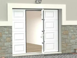 Vente-unique Garagedeur-Sectionale Garagedeur Met Somfy Motor - Caopas