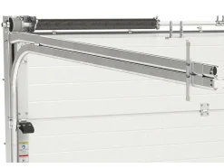 Somfy Garagedeur-Sectionale Garagedeur Met Motor Cassette Centrale Deur Wit - Caopas