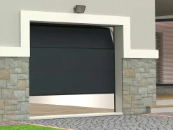 Somfy Garagedeur-Sectionale Garagedeur Met Houteffect En Motor - Prieta
