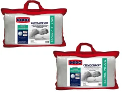 DODO Hoofdkussen-Set 2 Hoofdkussens Perfect Position - 35X52 Cm - Perfecte Houding Van Het Hoofd